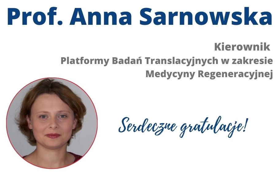 Prof Anna Sarnowska www